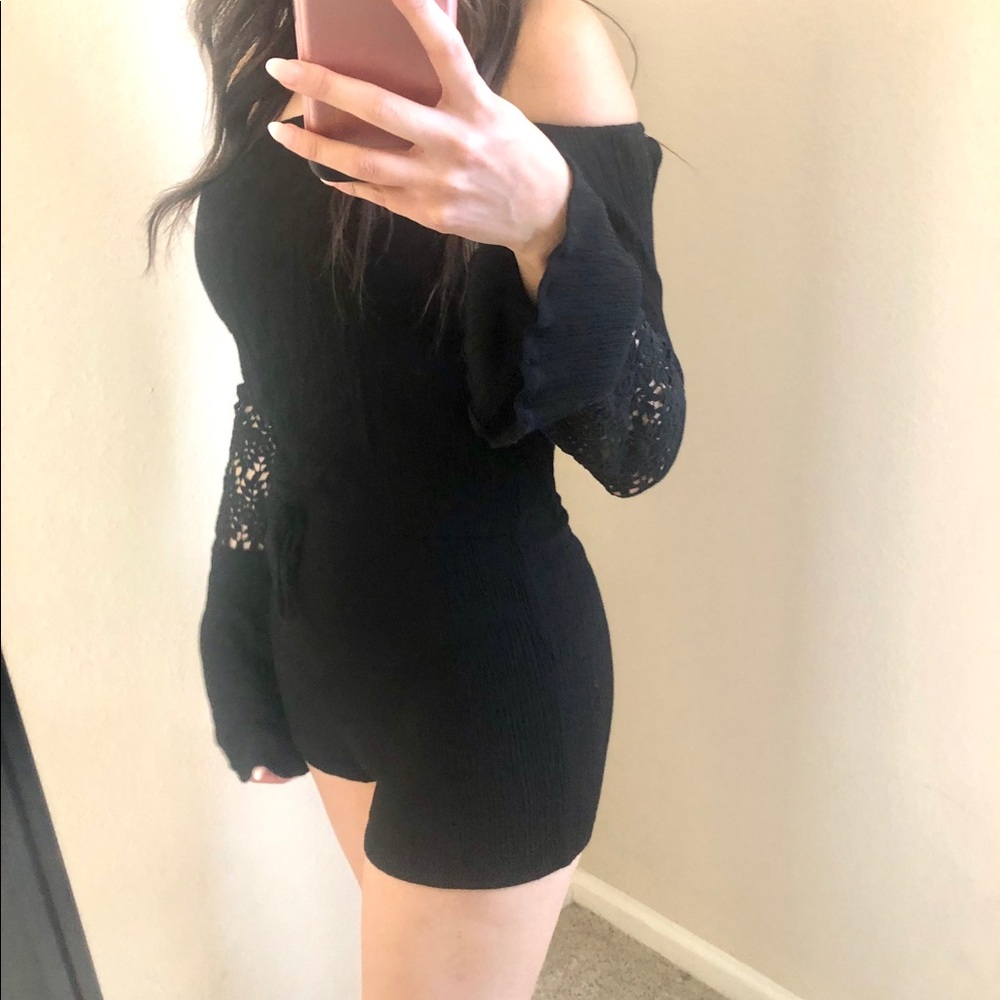 Forever 21 black romper